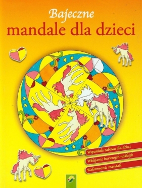 Bajeczne mandale dla dzieci Jednorożec