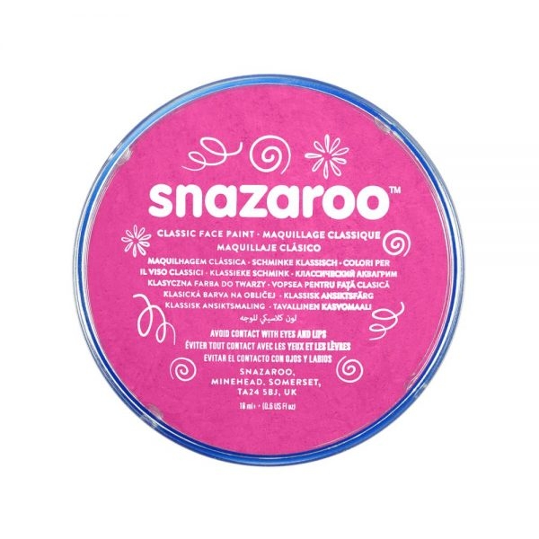 Snazaroo, farba do twarzy i ciała różowa, 18 ml