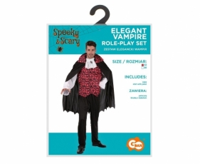 Strój dla dorosłych Elegancki Wampir rozm. 52