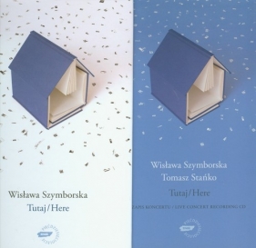 Tutaj. Wydanie z płytą CD - Szymborska Wisława
