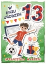 Karnet urodziny 13