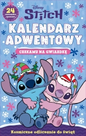 Kalendarz adwentowy. Czekamy na Gwiazdkę. Disney Stitch - Opracowanie zbiorowe