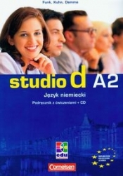 Studio d A2 podręcznik z ćwiczeniami +CD - Hermann Funk, Christina Kuhn, Demme Silke, Britta Winzer-Kiontke