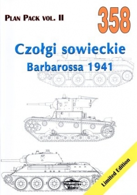 Czołgi sowieckie. Barbarossa 1941. Plan Pack vol. II 358 - Grzegorz Jackowski