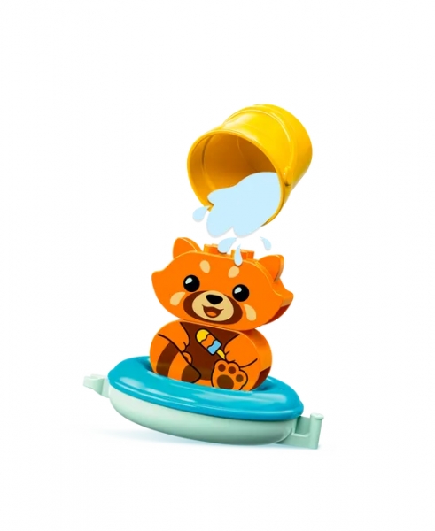 Lego Duplo: Zabawa w kąpieli - pływająca czerwona panda (10964)