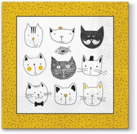 Serwetki Funny Cats SDL094300 - SDL077600