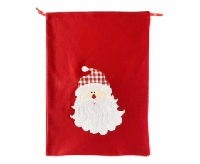 Worek na prezenty Mikołaj 50x70cm