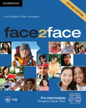 face2face Pre-intermediate Student's Book with DVD-ROM - Chris Redston, Gillie Cunningham