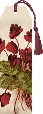 Zakładka 158 ze wstążką Cyklameny