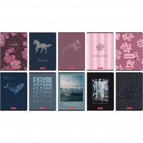 Zeszyt Herlitz A5/60k kratka z marginesem, 1 szt