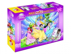 Puzzle dwustronne max Disney Princess + mazaki - <br />