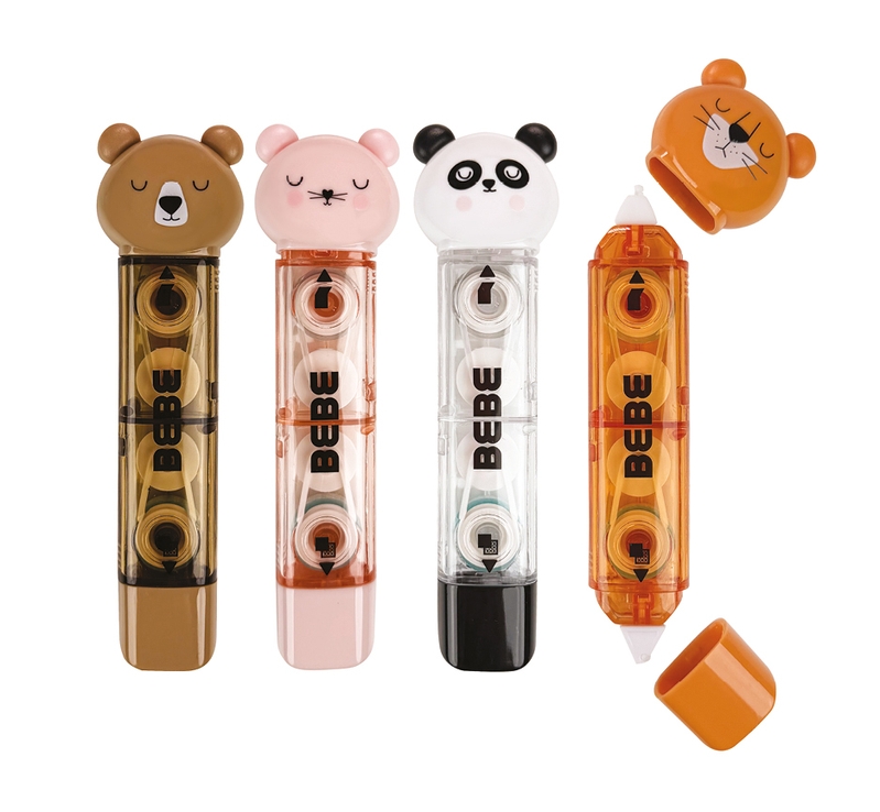 <img src='https://webimage.pl/pics/582/8/d5902277388582.png' style='height:440px' /> Korektor + klej w taśmie BEBE Friends, 1 szt