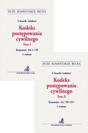 Kodeks postępowania cywilnego. Tom I-II. Komentarz do art. 1-1217