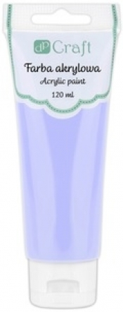 Farba akrylowa, 120 ml - purple lilac (DPFA-074)