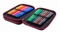 Coolpack - Jumper 2 - Piórnik podwójny z wyposażeniem - Blue (Badges) (B66154)