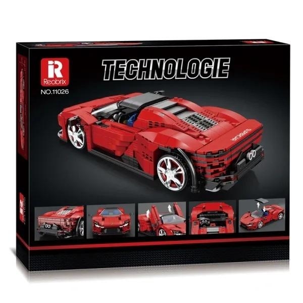 <img src='https://webimage.pl/pics/583/0/d6974077150583.jpg' style='height:440px' /> Klocki Supercar Daytona SP3 1:16 1168el