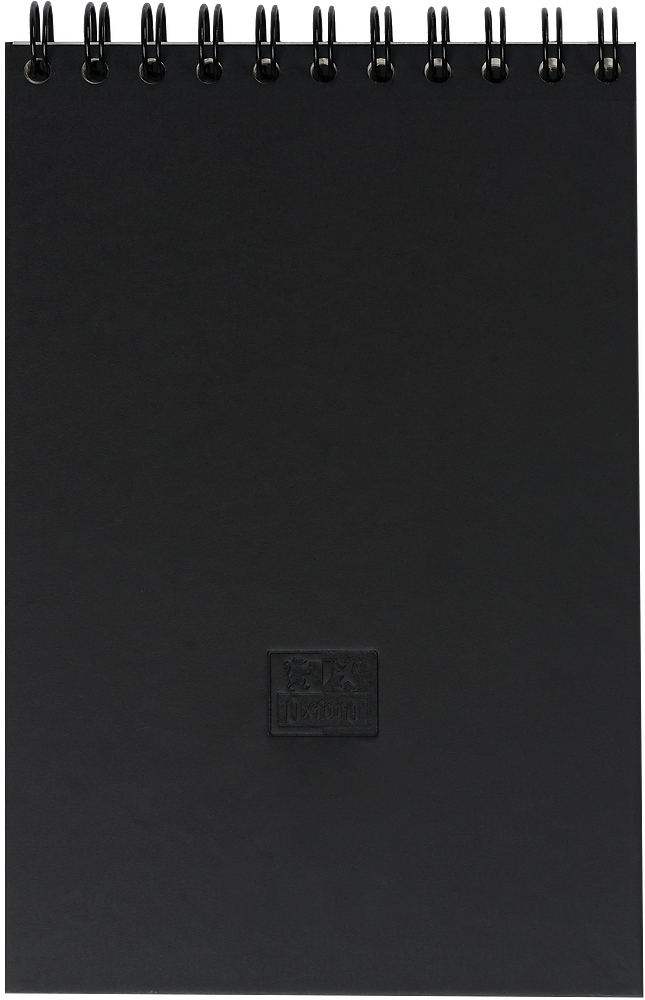 Szkicownik Oxford Sketchbook Artistic A5/50k podwójna spirala - czarny
