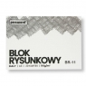 Blok rysunkowy A3 biały 110g 20 kartek
