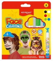 Farby do malowania twarzy 6 kolorów