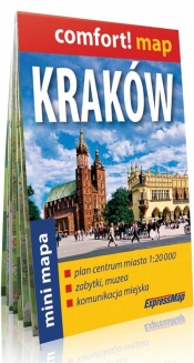 Kraków - mini mapa 1:20 000