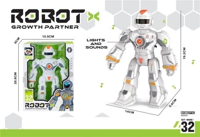 Robot ze światłem i dżwiękiem