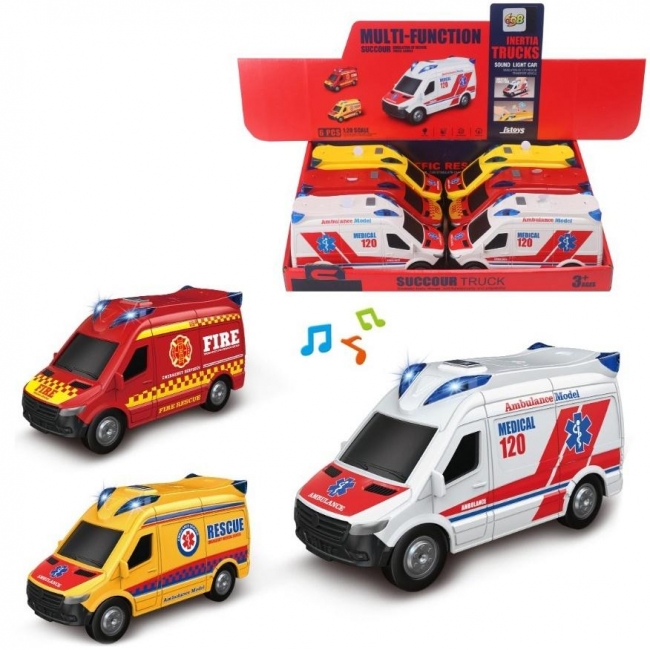 <img src='https://webimage.pl/pics/583/5/d5901353695583.jpg' style='height:440px' /> Pojazd ratunkowy ambulans światło i dźwięk