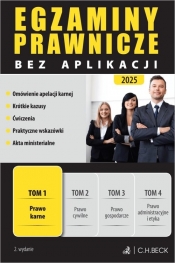 Egzaminy Prawnicze bez aplikacji 2025. Tom 1. Prawo karne