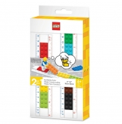 LEGO, Linijka z klocków (do zbudowania) z minifigurką