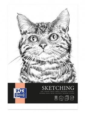 Blok artystyczny szkicowy A4/50K 90g klejony