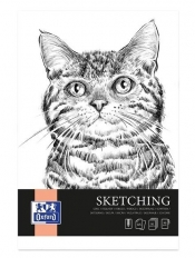 Blok artystyczny szkicowy A4/50K 90g klejony