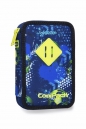 CoolPack - Jumper 2 - Piórnik podwójny z wyposażeniem - Football blue (B66037)