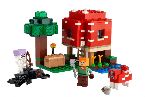 Lego Minecraft: Dom w grzybie (21179)