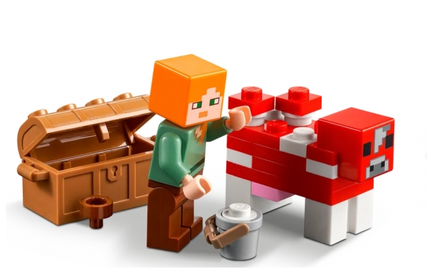 Lego Minecraft: Dom w grzybie (21179)