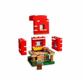 Lego Minecraft 21179, Dom w grzybie