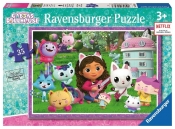 Ravensburger, Puzzle dla dzieci 35: Koci Domek Gabi (5658)