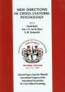 New directions in cross-cultural psychology  Boski Paweł