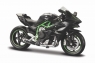 Model Motocykl Kawasaki Ninja H2 R z podstawką 1/18 (10139300/77258)