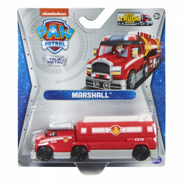 Pojazd Psi Patrol Big Truck Pups Die Cast Marshall (6063793)