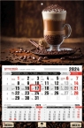 Kalendarz 2024 jednodzielny Caffe Latte