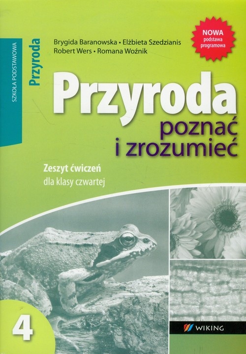 Przyroda poznać i zrozumieć 4 zeszyt ćwiczeń