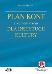 Plan kont z komentarzem dla instytucji kultury (z suplementem elektronicznym) - Urszula Pietrzak