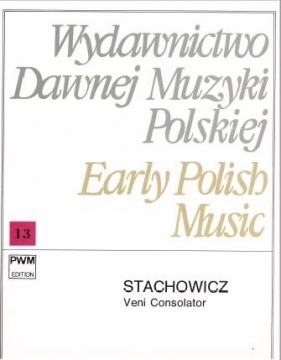 Veni Consolator, koncert na sopran, clarino i b.c. - Damian Stachowicz