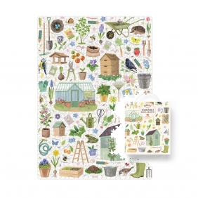 Puzzlove CzuCzu: Ogródki działkowe 1000 el.