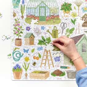 Puzzlove CzuCzu: Ogródki działkowe 1000 el.