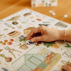 Puzzlove CzuCzu: Ogródki działkowe 1000 el.