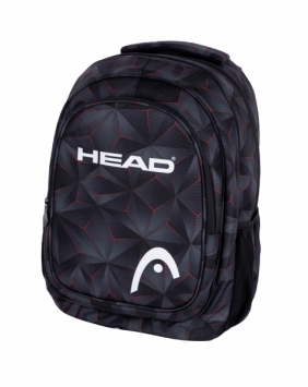 Trzykomorowy plecak Head w geometryczne wzory