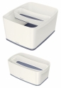 Przybornik na biurko Leitz my box organizer podłużny - biało-szary (52581001)