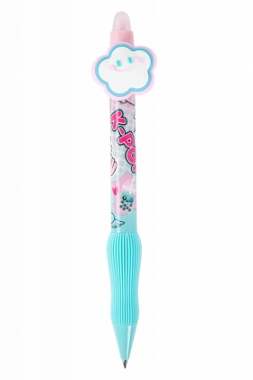 Coolpack, Długopis wymazywalny automatyczny Grip - K-Pop Dark, 1 szt