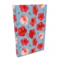 Notes A5 kratka Soft Touch Hibiskusy w jeansie