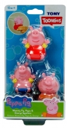 Świnka Peppa Figurki do wody z Świnką Mamą 3szt